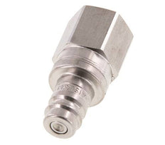 Stainless steel DN 10 Air Coupling Plug G 3/8 inch Female Double Shut-Off