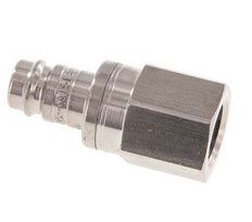Stainless steel DN 10 Air Coupling Plug G 3/8 inch Female Double Shut-Off