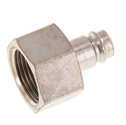 Hardened steel DN 10 Air Coupling Plug G 3/4 inch Female