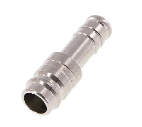 Stainless steel DN 10 Air Coupling Plug 10 mm Hose Pillar