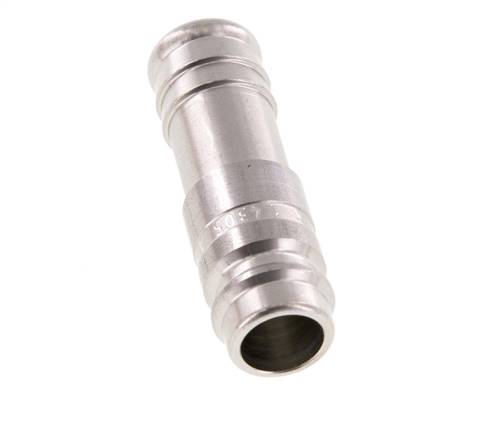 Stainless steel DN 10 Air Coupling Plug 13 mm Hose Pillar