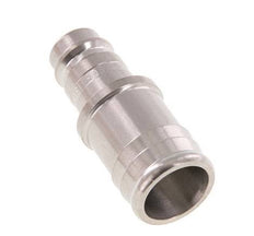 Stainless steel DN 10 Air Coupling Plug 19 mm Hose Pillar