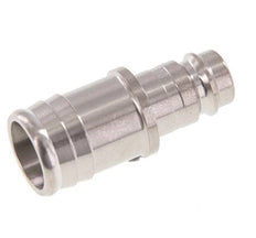 Stainless steel DN 10 Air Coupling Plug 19 mm Hose Pillar