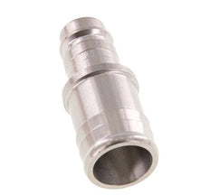 Stainless steel DN 10 Air Coupling Plug 19 mm Hose Pillar