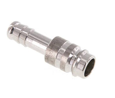 Stainless steel DN 10 Air Coupling Plug 9 mm Hose Pillar
