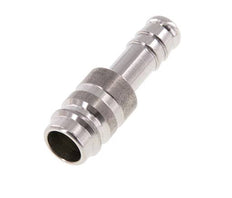 Stainless steel DN 10 Air Coupling Plug 9 mm Hose Pillar