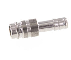 Stainless steel DN 10 Air Coupling Plug 9 mm Hose Pillar