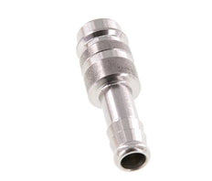 Stainless steel DN 10 Air Coupling Plug 9 mm Hose Pillar