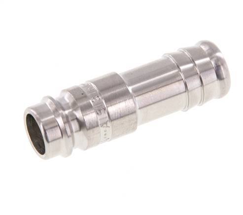Stainless Steel 316L DN 10 Air Coupling Plug 13 mm Hose Pillar
