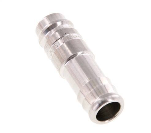 Stainless Steel 316L DN 10 Air Coupling Plug 13 mm Hose Pillar