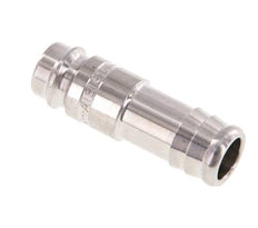 Stainless Steel 316L DN 10 Air Coupling Plug 13 mm Hose Pillar