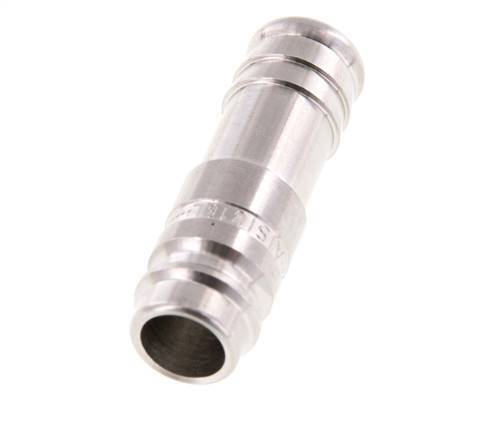 Stainless Steel 316L DN 10 Air Coupling Plug 13 mm Hose Pillar