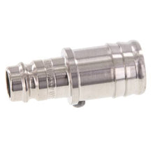 Stainless Steel 316L DN 10 Air Coupling Plug 19 mm Hose Pillar