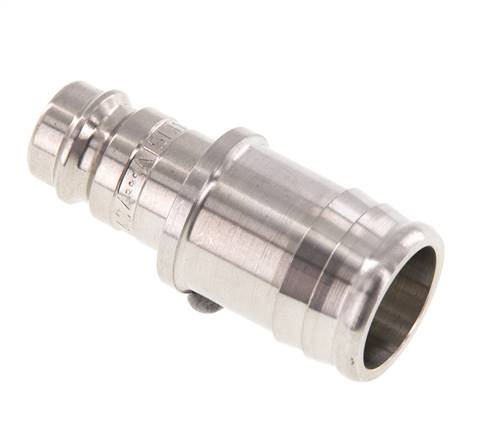 Stainless Steel 316L DN 10 Air Coupling Plug 19 mm Hose Pillar