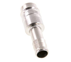 Stainless Steel 316L DN 10 Air Coupling Plug 10 mm Hose Pillar Double Shut-Off