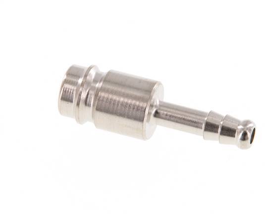 Hardened steel DN 10 Air Coupling Plug 6 mm Hose Pillar