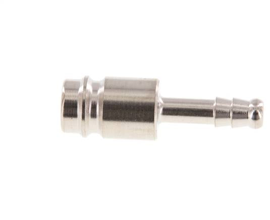 Hardened steel DN 10 Air Coupling Plug 6 mm Hose Pillar
