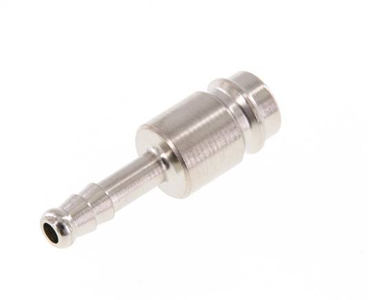 Hardened steel DN 10 Air Coupling Plug 6 mm Hose Pillar