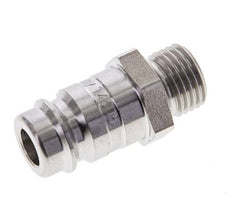 Stainless steel DN 10 Air Coupling Plug G 1/4 inch Male