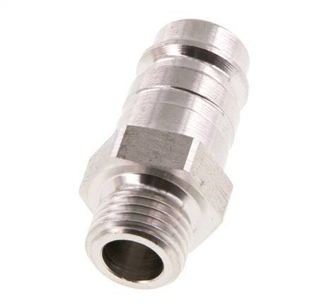 Stainless steel DN 10 Air Coupling Plug G 1/4 inch Male