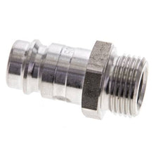 Stainless steel DN 10 Air Coupling Plug G 3/8 inch Male