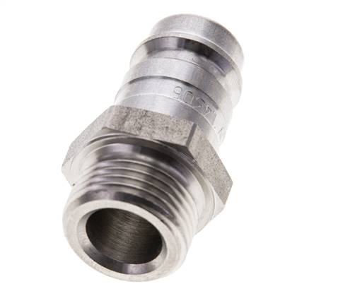 Stainless steel DN 10 Air Coupling Plug G 3/8 inch Male