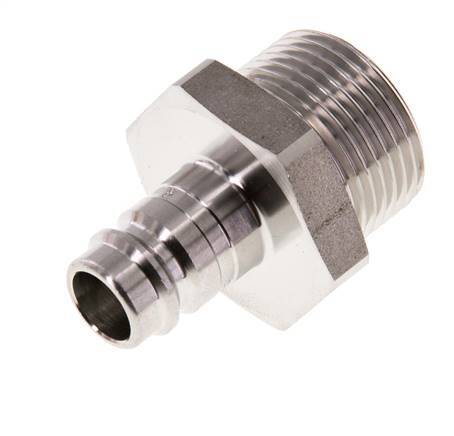 Stainless steel 306L DN 10 Air Coupling Plug G 3/4 inch Male