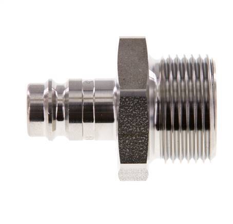 Stainless Steel 316L DN 10 Air Coupling Plug G 3/4 inch Male