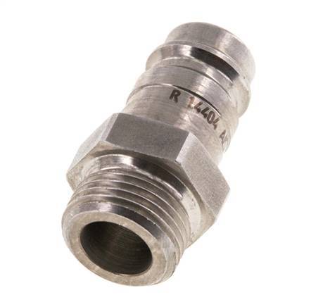 Stainless steel 306L DN 10 Air Coupling Plug G 3/8 inch Male