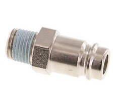 Hardened steel DN 10 Air Coupling Plug R 1/4 inch Male