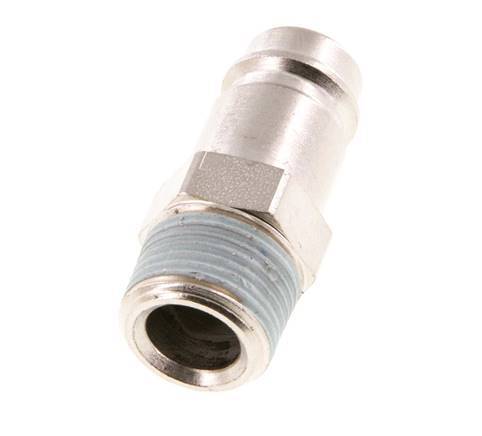 Hardened steel DN 10 Air Coupling Plug R 3/8 inch Male