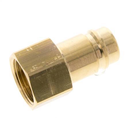 Brass DN 15 Air Coupling Plug G 3/4 inch Female | Tameson.com