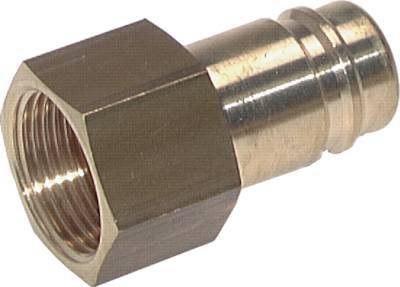 Nickel-plated Brass DN 15 Air Coupling Plug G 1/2 inch Female