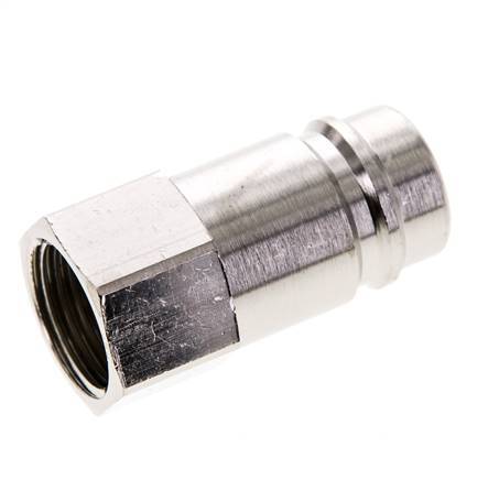 Nickel-plated Brass DN 15 Air Coupling Plug G 1/2 inch Female | Tameson.com