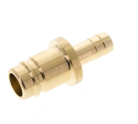 Brass DN 15 Air Coupling Plug 13 mm Hose Pillar