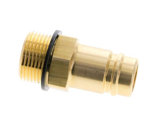 Brass DN 15 Air Coupling Plug G 3/4 inch Male