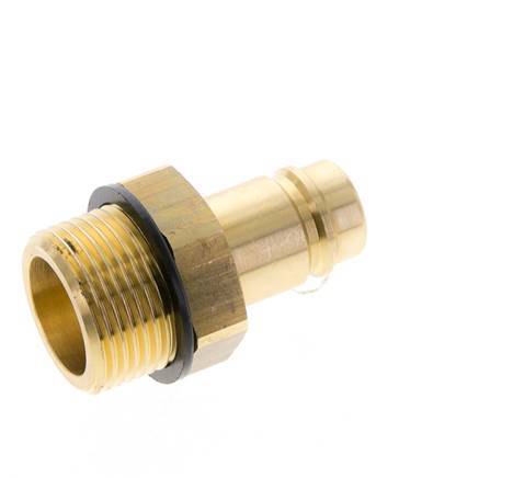 Brass DN 15 Air Coupling Plug G 1 inch Male | Tameson.com