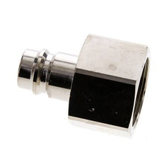 Nickel-plated Brass DN 19 Air Coupling Plug G 1 1/4 inch Female