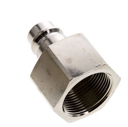 Nickel-plated Brass DN 19 Air Coupling Plug G 1 1/4 inch Female
