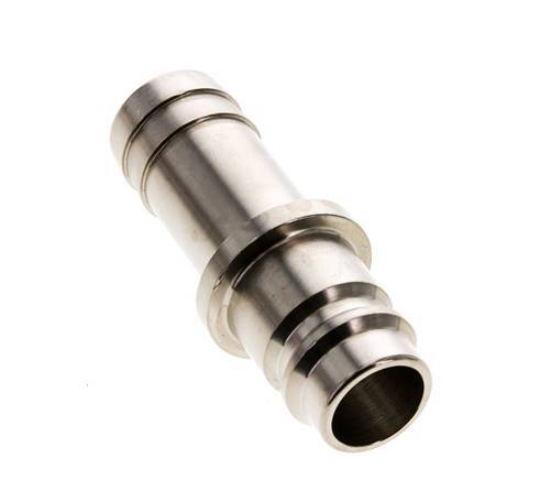 Nickel-plated Brass DN 19 Air Coupling Plug 25 mm Hose Pillar