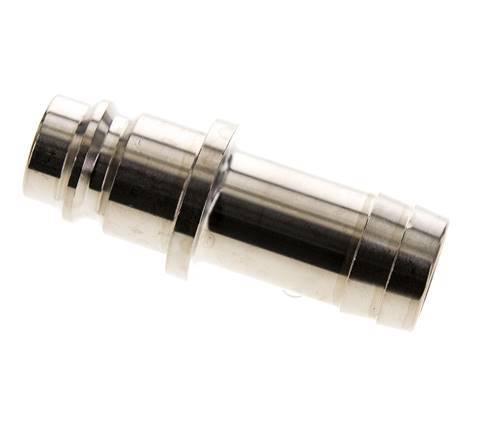 Nickel-plated Brass DN 19 Air Coupling Plug 25 mm Hose Pillar