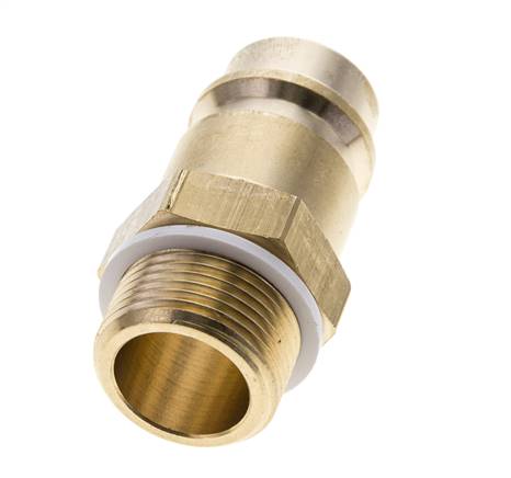 Brass DN 19 Air Coupling Plug G 3/4 inch Male