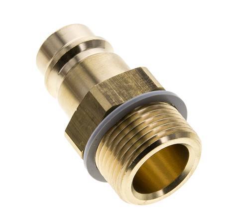 Brass DN 19 Air Coupling Plug G 1 inch Male