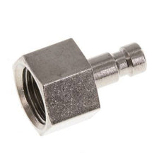 Nickel-plated Brass DN 2.7 (Micro) Air Coupling Plug G 1/8 inch Female [2 Pieces]