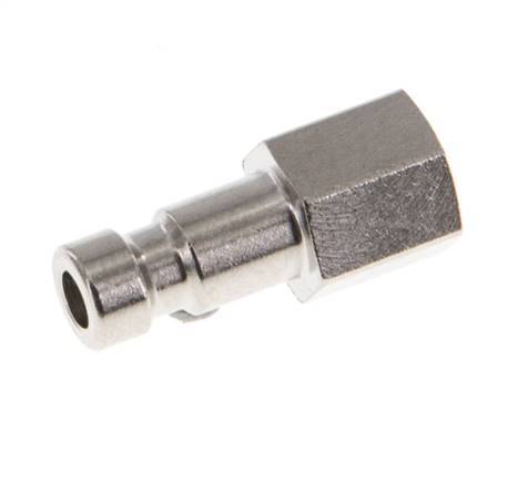 Nickel-plated Brass DN 2.7 (Micro) Air Coupling Plug M5 Female [2 Pieces]