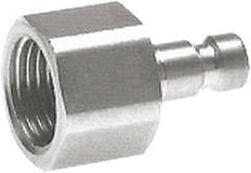 Stainless steel 306L DN 2.7 (Micro) Air Coupling Plug M5 Female