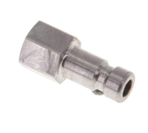 Stainless Steel 316L DN 2.7 (Micro) Air Coupling Plug M5 Female