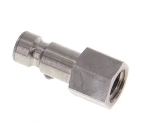 Stainless Steel 316L DN 2.7 (Micro) Air Coupling Plug M5 Female