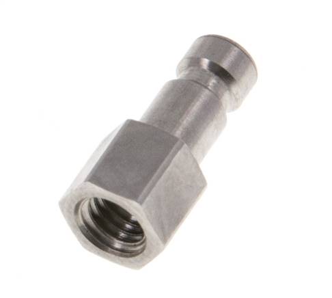 Stainless Steel 316L DN 2.7 (Micro) Air Coupling Plug M5 Female