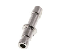 Nickel-plated Brass DN 2.7 (Micro) Air Coupling Plug 4 mm Hose Pillar [10 Pieces]